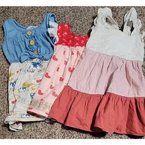 Girl's 3 piece dress bundle- size 3t- see details for brands